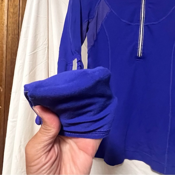 Lululemon Run Dash Fleece 1/2 Zip Jacket Activewear Running Training Yoga Gym - Picture 4 of 10